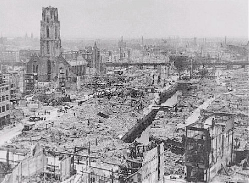 ROTTERDAM BOMBARDEOS SEGUNDA GUERRA MUNDIAL HISTORIA DE ROTTERDAM